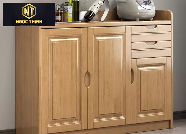 Tủ bếp gỗ nhỏ phù hợp mọi không gian | Thống Nhất